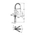 Смеситель однорычажный Grohe Eurocube для мойки (31395000)