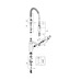 Смеситель однорычажный Grohe Eurocube для мойки (31395DC0)