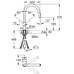 Смеситель однорычажный Grohe Minta для кухни (32321DC2)