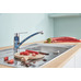 Смеситель однорычажный Grohe BauEco для мойки (31680000)