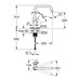Смеситель однорычажный Grohe Eurosmart для мойки (30567000)