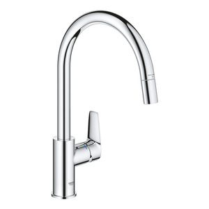 Смеситель однорычажный Grohe BauEdge New для кухни (30536000)