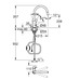 Смеситель однорычажный Grohe BauEdge New для кухни (30536000)