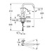 Смеситель однорычажный Grohe Eurosmart для мойки (305672430)