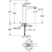 Смеситель однорычажный Grohe Eurostyle для раковины XL-Size (23570LS3)