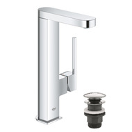 Смеситель однорычажный Grohe Plus для раковины , L-Size с нажимним донним клапаном (23873003)