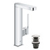 Смеситель однорычажный Grohe Plus для раковины , L-Size с нажимним донним клапаном (23873003)