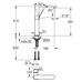 Смеситель однорычажный Grohe Plus для раковины, XL-Size (32618003)