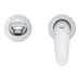 Смеситель для раковины Grohe Euroeco на 2 отверстия (24274001)