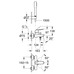 Смеситель однорычажный Grohe Eurosmart Cosmopolitan для ванны с душевым набором (32832000)
