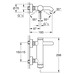 Смеситель однорычажный Grohe Essence для ванны (25250KF1)