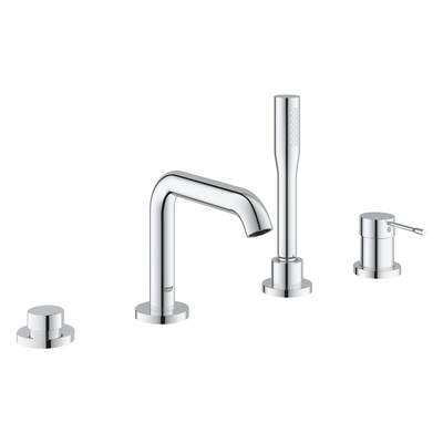 Смеситель однорычажный Grohe Essence для ванны на 4 отверстия 25251001)