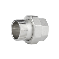 Фитинг резьбовой латунный сгон прямой (американка) ВН-НАР 1 1/2" Icma 85818AH06