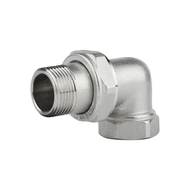 Фитинг резьбовой латунный сгон угловой (американка) ВН-НАР 3/4" Icma 85808AE06