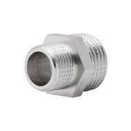 Фитинг резьбовой латунный ниппель НАР 3/8"x1/2" Icma 811211ACAD06