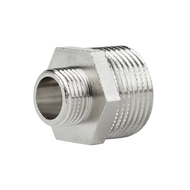 Фитинг резьбовой латунный ниппель НАР 1"x1/2" Icma 811211ADAF06