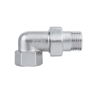 Фитинг резьбовой латунный сгон угловой (американка) ВН-НАР 1/2" Icma 85808AD06