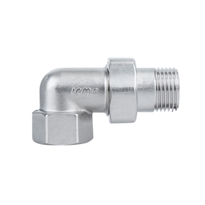 Фитинг резьбовой латунный сгон угловой (американка) ВН-НАР 1/2" Icma 85808AD06