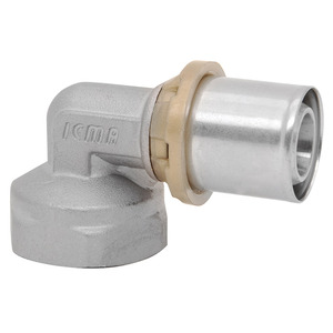 Пресс-фитинг Icma угольник вн 26х1" 81405AFGP06