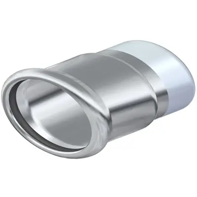 Пресс-фитинг из нержавеющей стали-заглушка AISI 316L 42 мм Isotubi F21426