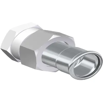 Пресс-фитинг из нержавеющей стали-муфта разъемная ВН (1 муфта) AISI 316L 22x3/4" Isotubi F42223/46