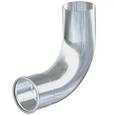 Пресс-фитинг из нержавеющей стали-отвод (1 муфта) 90° AISI 316L 28 мм Isotubi F04286
