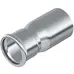 Пресс-фитинг из нержавеющей стали-муфта редукц. (1 муфта) AISI 316L 22x15 мм Isotubi F1422156