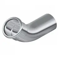 Пресс-фитинг из нержавеющей стали-отвод (1 муфта) 45° AISI 316L 15 мм Isotubi F06156