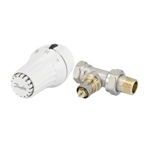 Комплект для радиатора с боковым подключением прямой 1/2" Danfoss RAE+RA-N