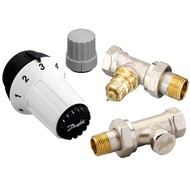 Комплект радиаторных терморегуляторов прямой 1/2" Danfoss RA-FN+RAS-C+RLV-S