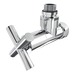 Кран угловой хром. латунь ВН-НАР 1/2"-3/4" Элит 2шт. (ZZ-4704) Laris 71401042