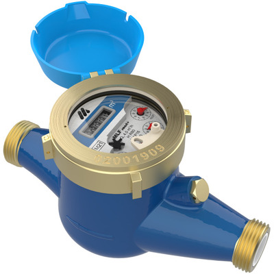 Счетчик крыльчатый многоструйный холодной воды 50°С DN15 (1/2") Metron MLF smart +