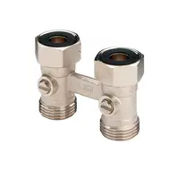 Узел нижнего подключения Viega, прямой вн-нар 3/4"x50 мм 359102