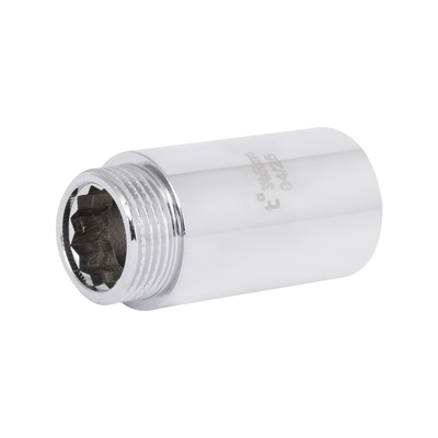 Фитинг резьбовой латунный удлинитель ВН-НАР 3/4"x50 мм Thermo Alliance SD1302050