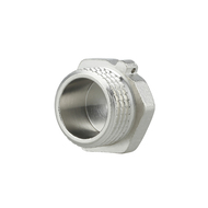 Фитинг резьбовой латунный заглушка НАР 1/2" Thermo Alliance SF35315