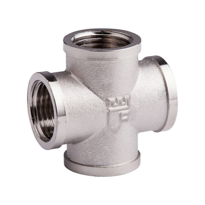 Фітинг різьбовий латунний хрестовина ВН 1/2" Thermo Alliance SF35415