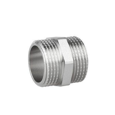 Фітинг різьбовий латунний ніпель НАР 1" Thermo Alliance SF35825