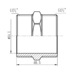 Фитинг резьбовой латунный ниппель НАР 1 1/4" Thermo Alliance SF35832