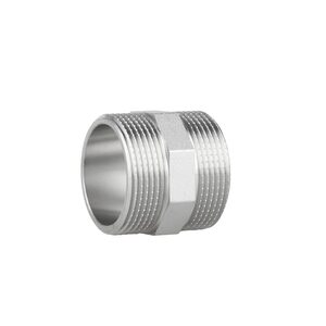 Фитинг резьбовой латунный ниппель НАР 1 1/2" Thermo Alliance SF35840