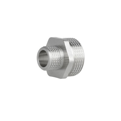 Фітинг різьбовий латунний ніпель редукційний НАР 1"x1/2" Thermo Alliance SF3592515