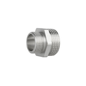 Фитинг резьбовой латунный ниппель редукционный НАР 3/4"x1" Thermo Alliance SF3592520
