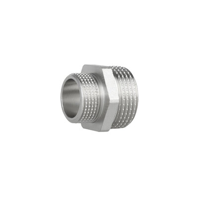 Фитинг резьбовой латунный ниппель редукционный НАР 3/4"x1" Thermo Alliance SF3592520