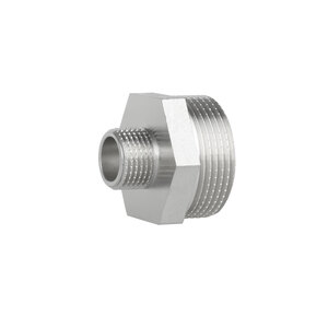 Фитинг резьбовой латунный ниппель редукционный НАР 1 1/4"x1/2" Thermo Alliance SF3593215