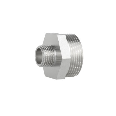 Фитинг резьбовой латунный ниппель редукционный НАР 1 1/4"x1/2" Thermo Alliance SF3593215