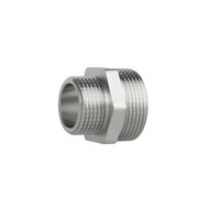 Фітинг різьбовий латунний ніпель редукційний НАР 1 1/4"x1" Thermo Alliance SF3593225