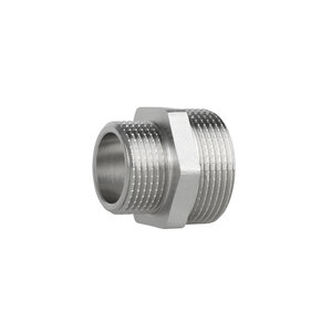 Фітинг різьбовий латунний ніпель редукційний НАР 1 1/4"x1" Thermo Alliance SF3593225