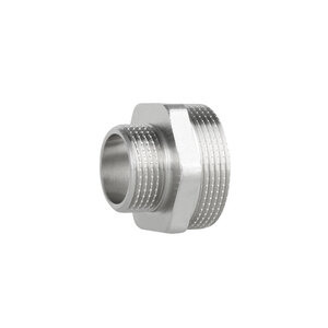 Фитинг резьбовой латунный ниппель редукционный НАР 1 1/2"x1" Thermo Alliance SF3594025