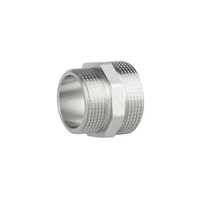 Фітинг різьбовий латунний ніпель редукційний НАР 1 1/2"x1 1/4" Thermo Alliance SF3594032