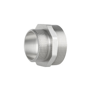 Фитинг резьбовой латунный ниппель редукционный НАР 2"x1 1/2" Thermo Alliance SF3595040