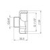 Фитинг резьбовой латунный переходник ВН-НАР 1 1/2"x3/4" Thermo Alliance SF3604020